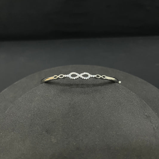 Silver Ladies Kada Eternal Bond