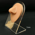 Gold Nosepin 1mm One Stone Round