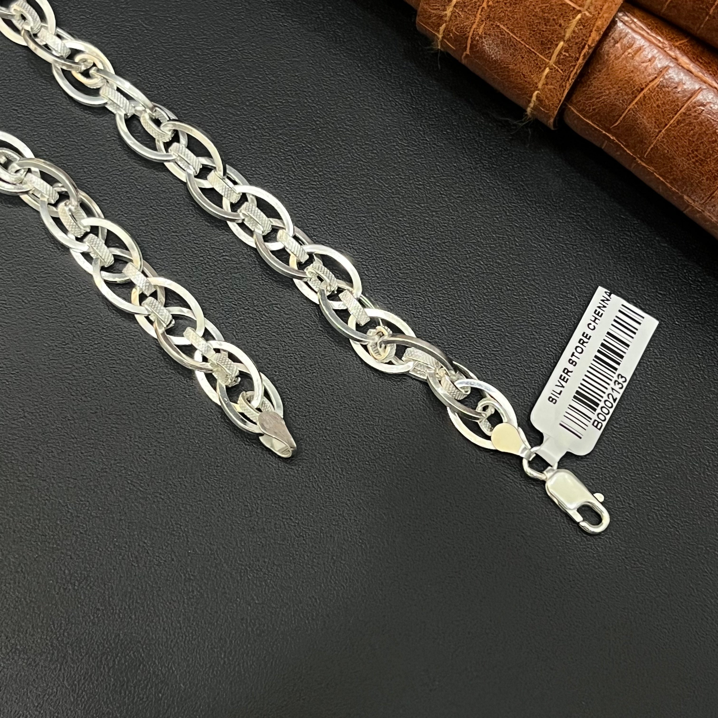 Silver Mens Chain 9