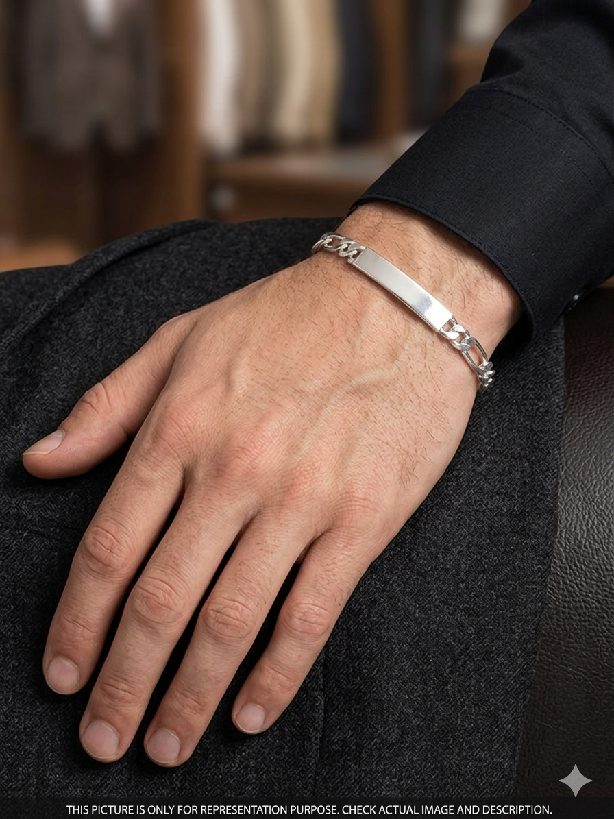 Gents Name Plate Bracelet