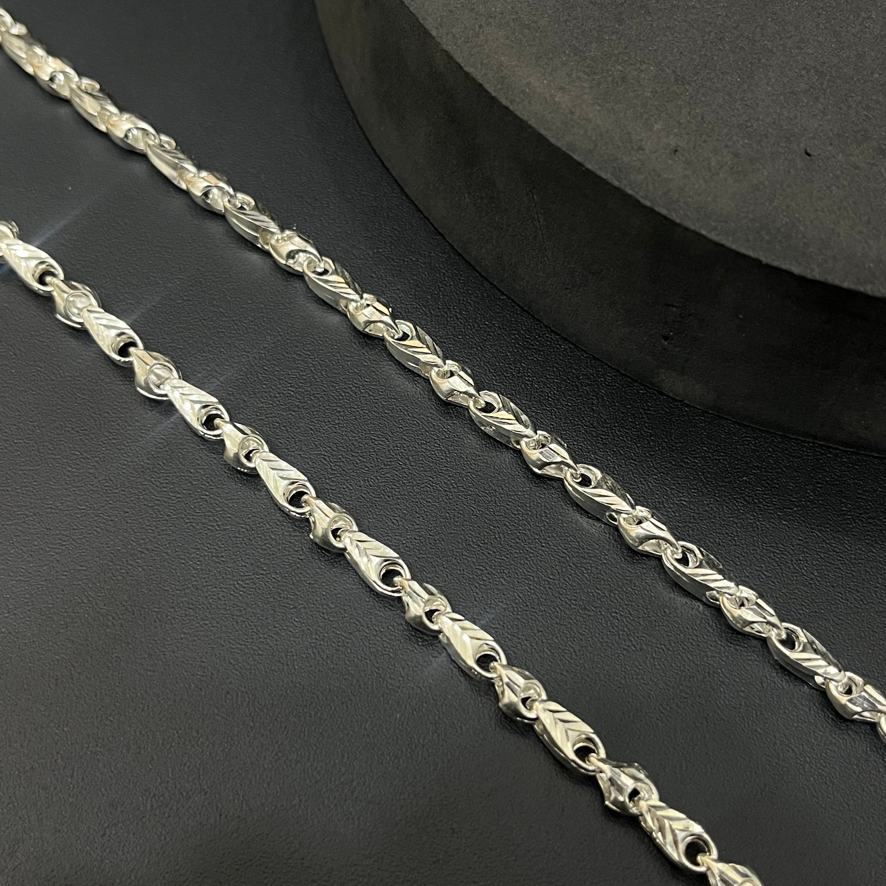 Silver Mens Chain Choco