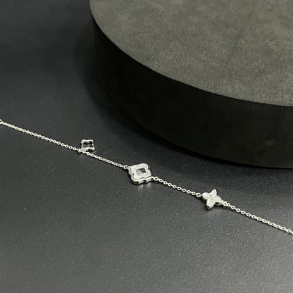 Silver Ladies Bracelet Chrams Hangings