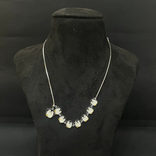 Silver Baby Chain Penguin